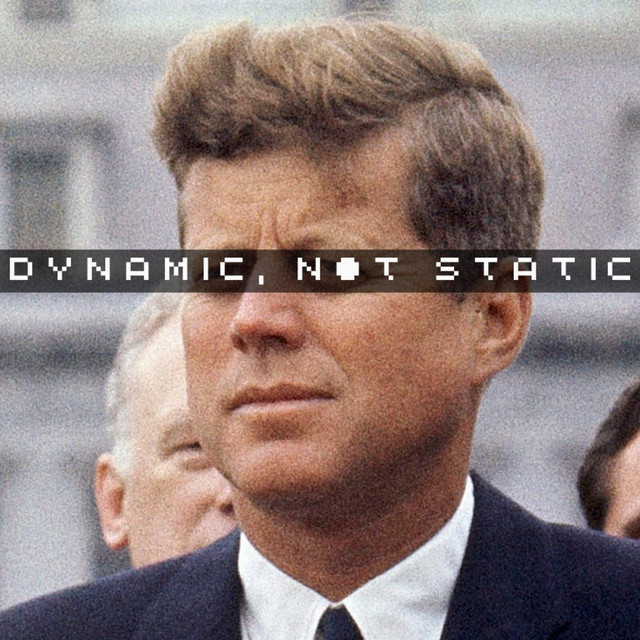 dynamic, not static cover art