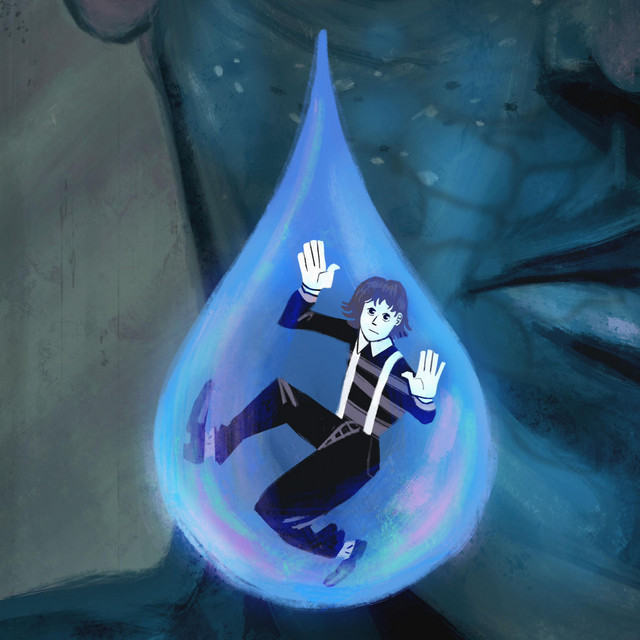 Pluie de toiles, la chute cover art