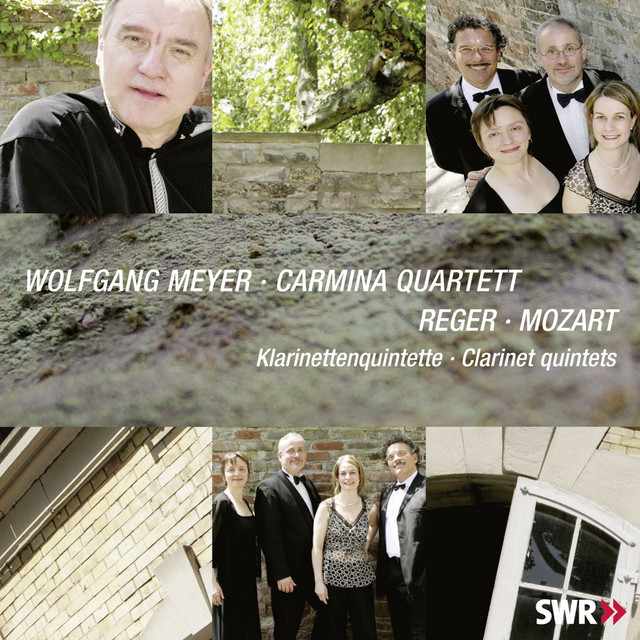 Mozart & Reger: Clarinet Quintets cover art