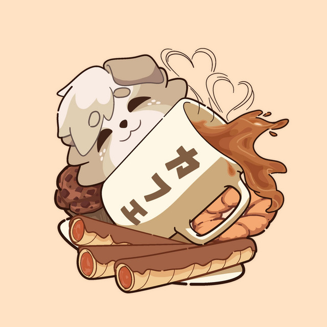 café cover art