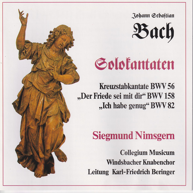 Solokantaten für Bass cover art