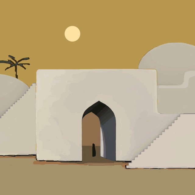 the oasis of little birds cover art