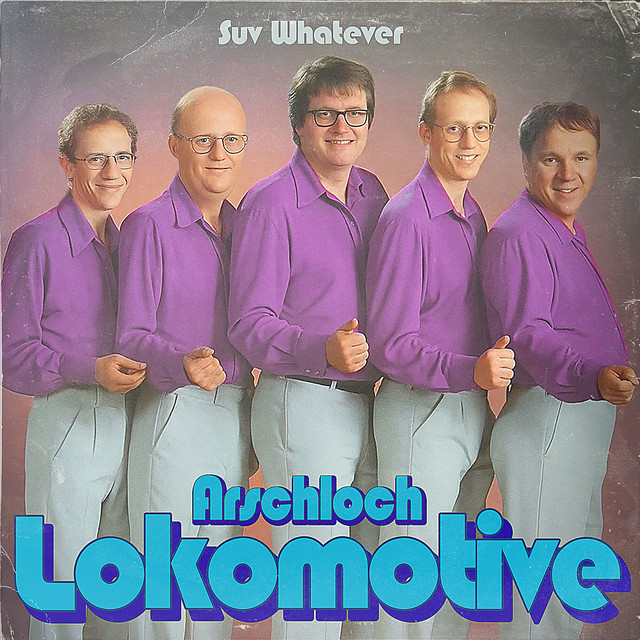 Arschloch Lokomotive cover art