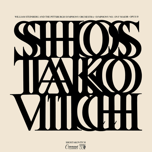 Shostakovich: Symphony No. 1 in F Minor, Op. 10 - EP by Dmitri