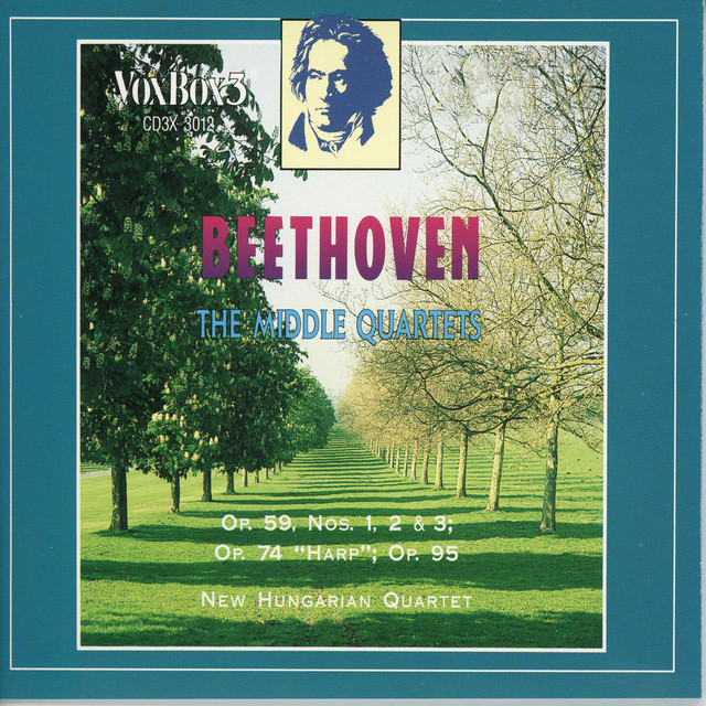 Beethoven: The Middle Quartets cover art
