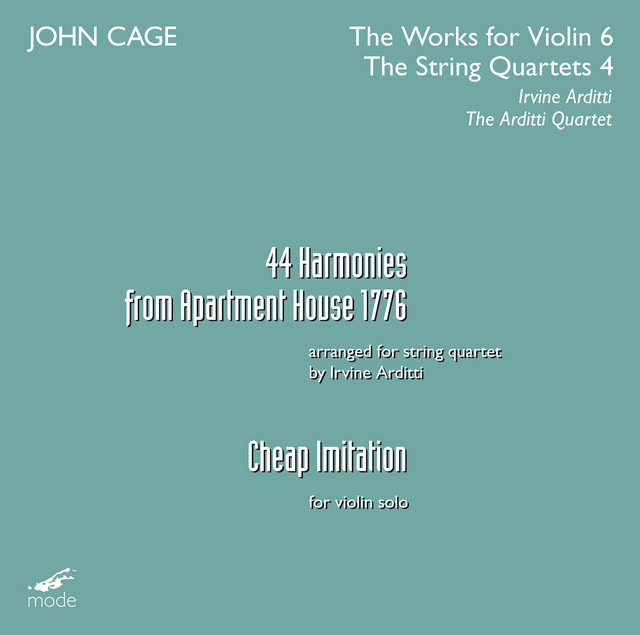 Cage: The Works for Violin, Vol. 6 & The String Quartets, Vol. 4