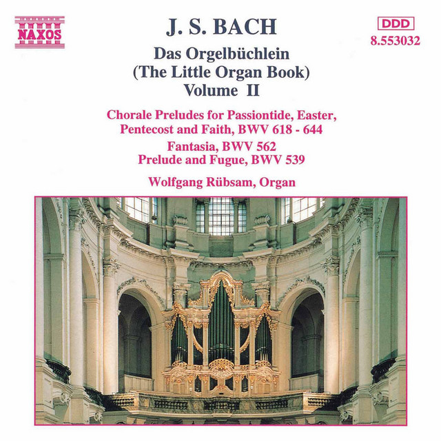 Bach, J.S.: Orgelbuchlein (Das), Vol. 2 cover art