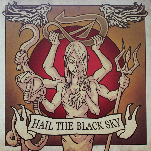 Omslag för Hail The Black Sky av Deville