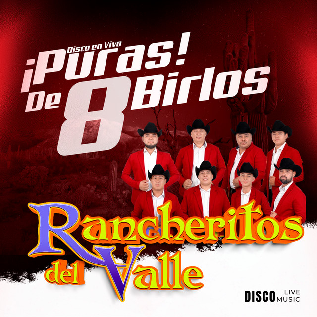 Puras de 8 Birlos (Disco En Vivo) cover art