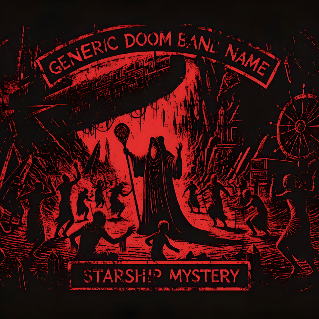 Обкладинка: Starship Mystery — Generic Doom Band Name