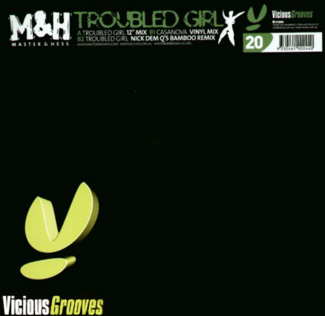 Troubled Girl - 7" Mix cover art