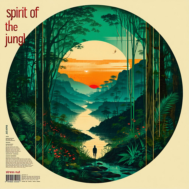 Album cover for Spirit of the Jungle by Stress Nut