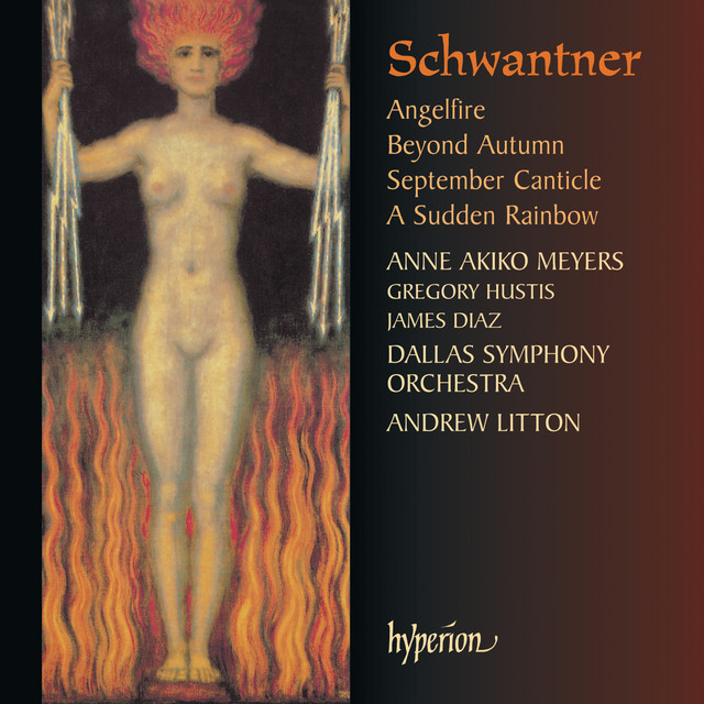 Schwantner: Angelfire & Other Works cover art
