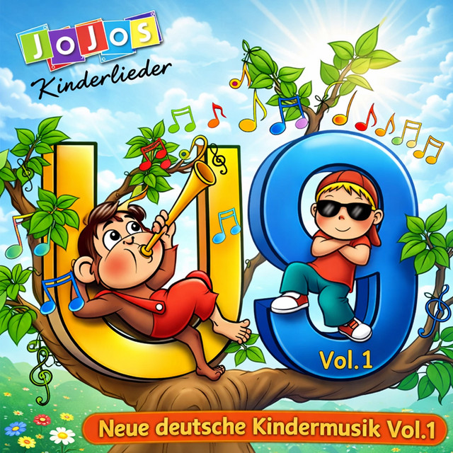 U9 Kinderlieder Vol. 1 - neue deutsche Kindermusik (Musik für Grundschulkids) cover art