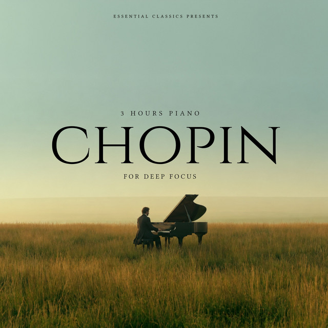 3 Hours Piano Chopin for Deep Focus cover