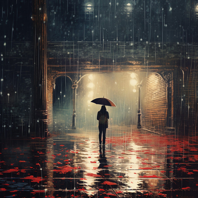 Meditation Rainfall Journey: Nature's Calming Showers Harmony cover art