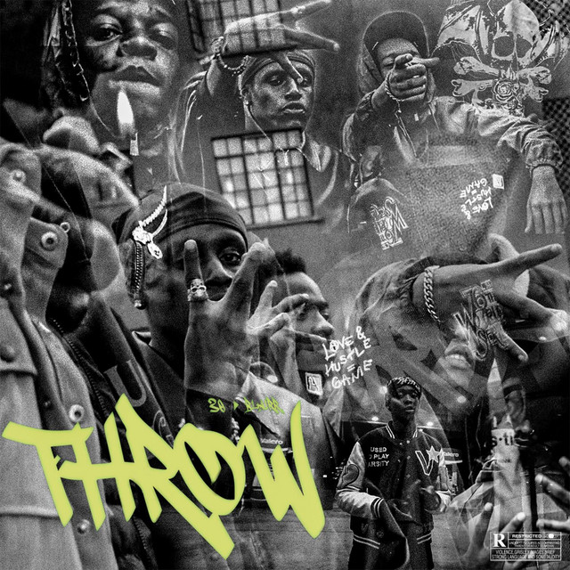 Throw cover art