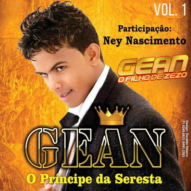 Gean O Príncipe Da Seresta, Vol. 1 cover art