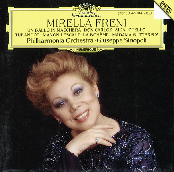 Mirella Freni - Un ballo in maschera; Don Carlos; Aida; Otello; Turandot; Manon Lescaut; La Bohème; Madama Butterfly