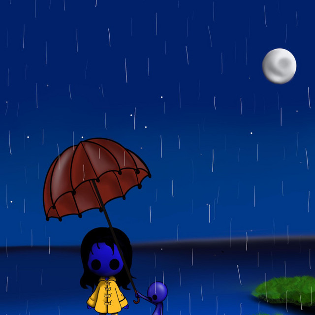 Through the rain