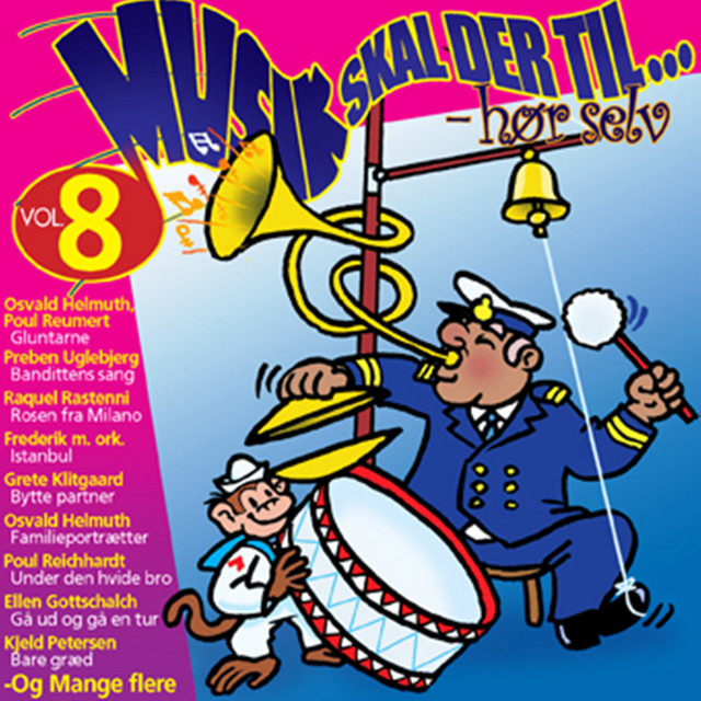 Musik skal der til hør selv Vol.8 cover