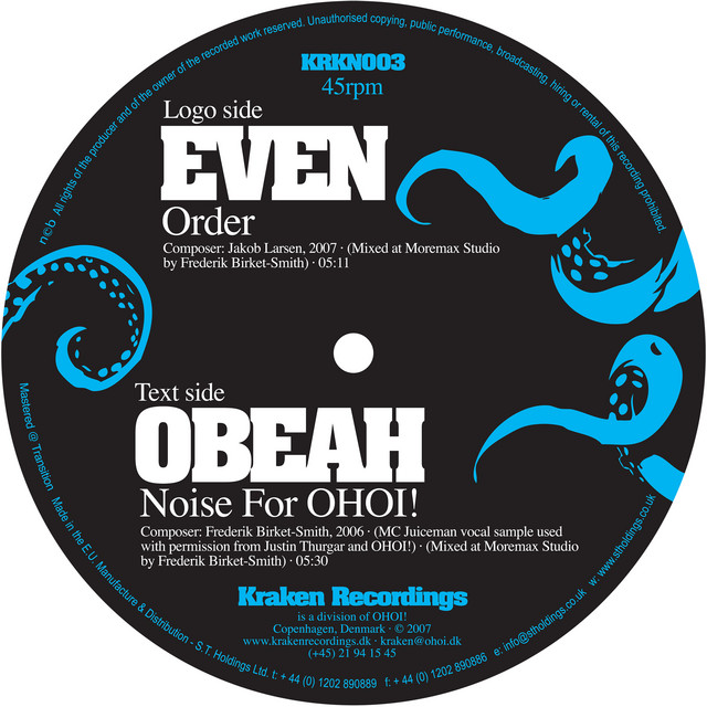 Order / Noise for Ohoi! cover art