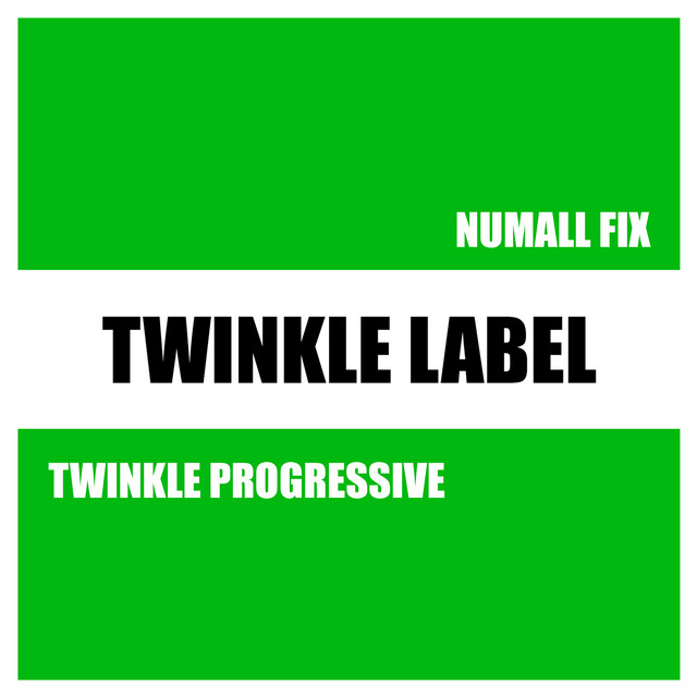 Twinkle Progressive cover art