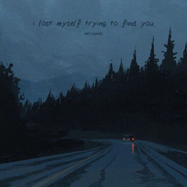 i lost myself trying to find you cover art