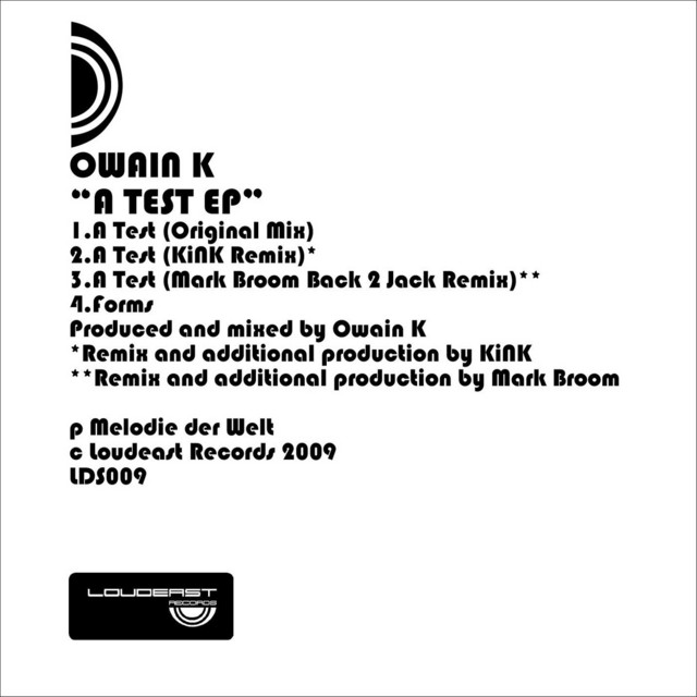 A Test - KiNK Remix cover art