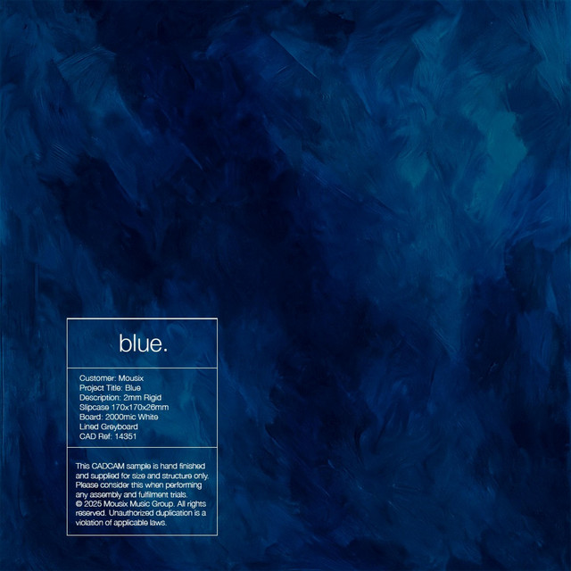 blue. cover