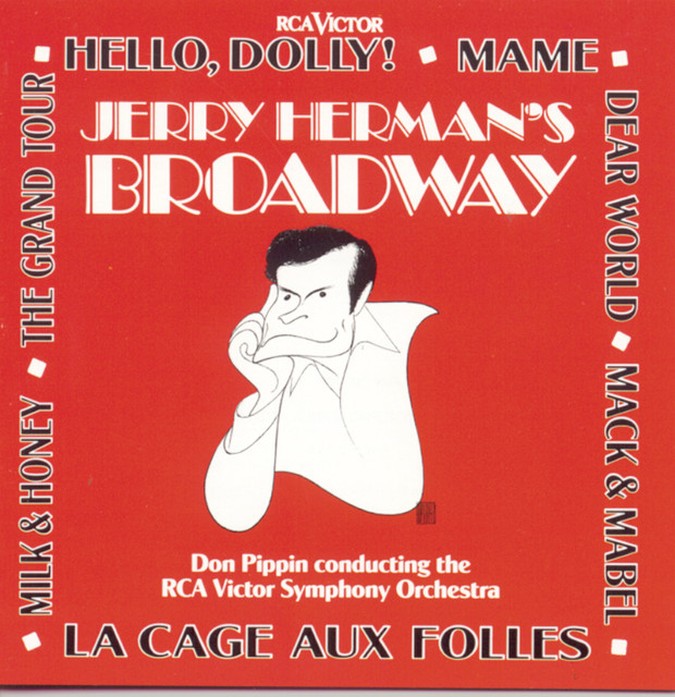 Jerry Herman's Broadway cover art