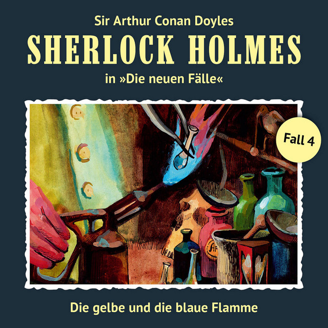 Die neuen Fälle, Fall 4: Die gelbe und die blaue Flamme cover art