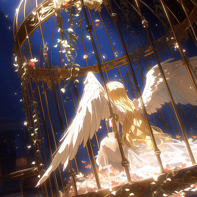 The Singing Angel in the Golden Cage cover art