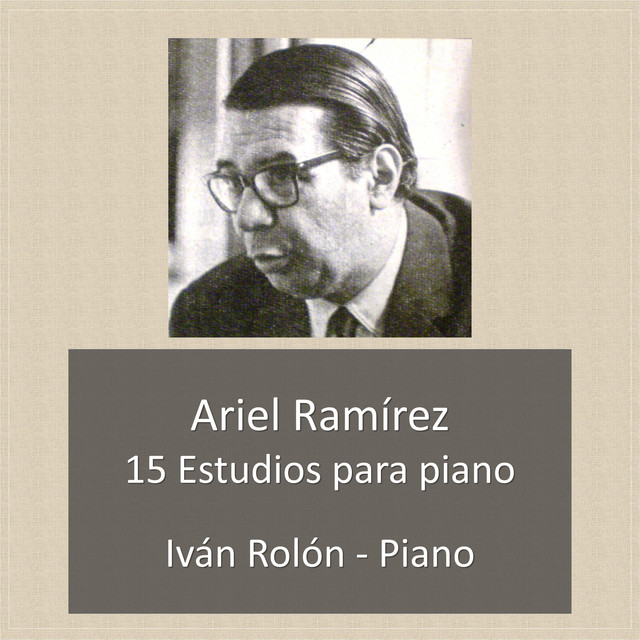 Ariel Ramírez, 15 Estudios para piano cover art