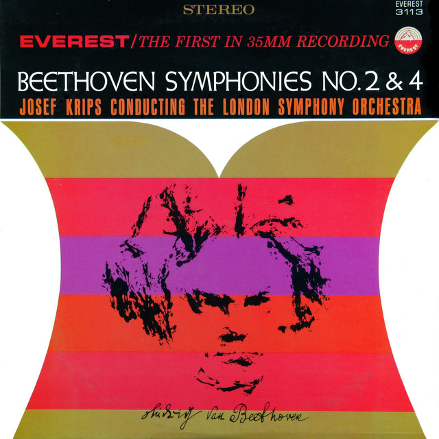 Beethoven: Symphonies No. 2 & 4 (Transferred from the Original Everest Records Master Tapes) cover art