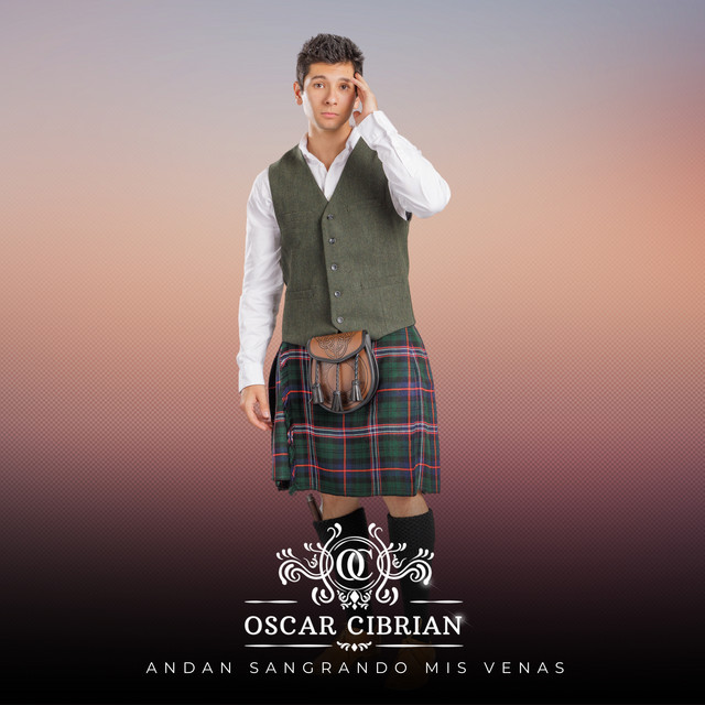 Album cover for Andan Sangrando Mis Venas by Oscar Cibrian