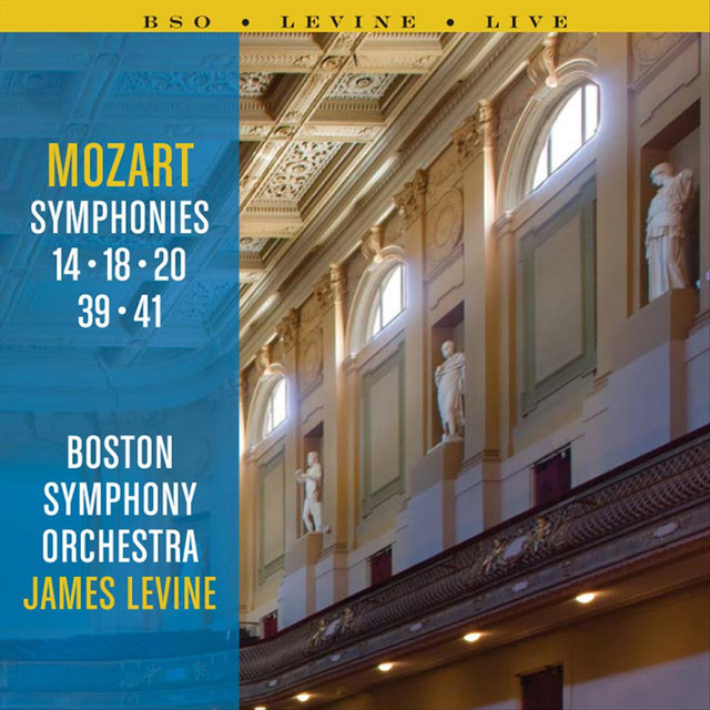 Mozart Symphonies 14,18,20,39,and 41 cover art
