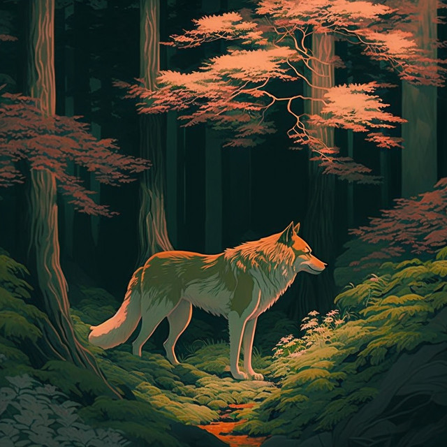 Mellow Wolf by MYR
