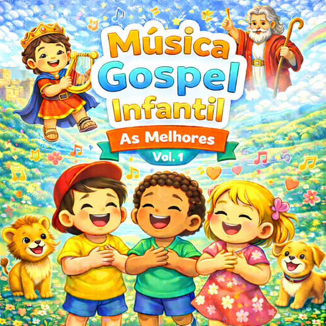 Música Gospel Infantil: As Melhores, Vol.1 cover art