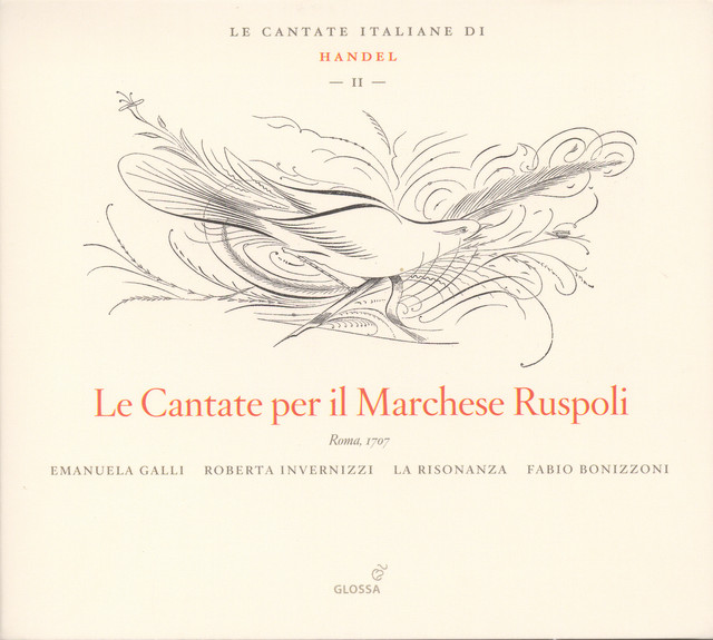 Handel, G.F.: Italian Cantatas, Vol. 2 - Hwv 79, 105, 142, 171, 173 cover art