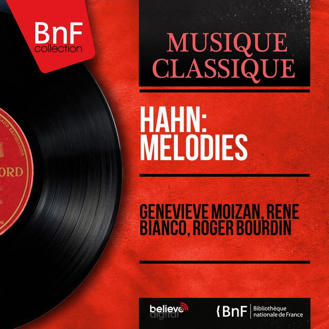 Hahn: Mélodies (Mono Version) cover art