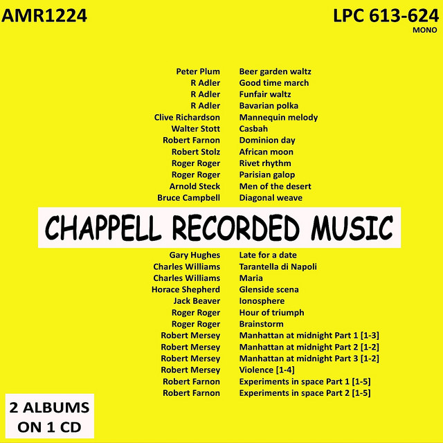 Chappell's Library LPC613-624 - Compilation by Various Artists