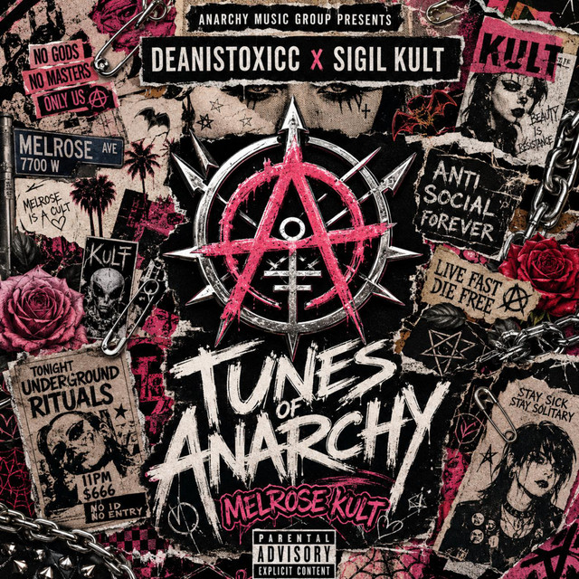 TUNES OF ANARCHY (MELROSE KULT) cover