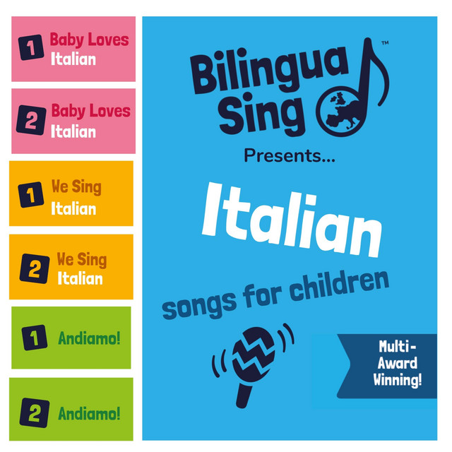 Italian Songs for Children (BilinguaSing Megamix) cover art