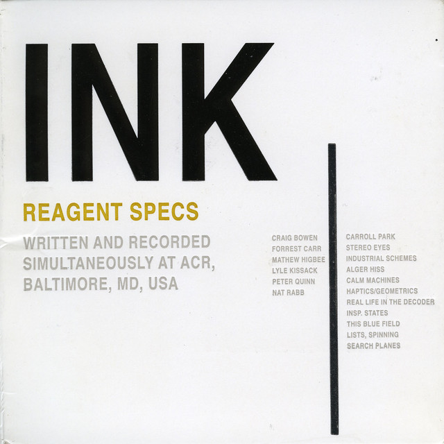 Reagent Specs cover art