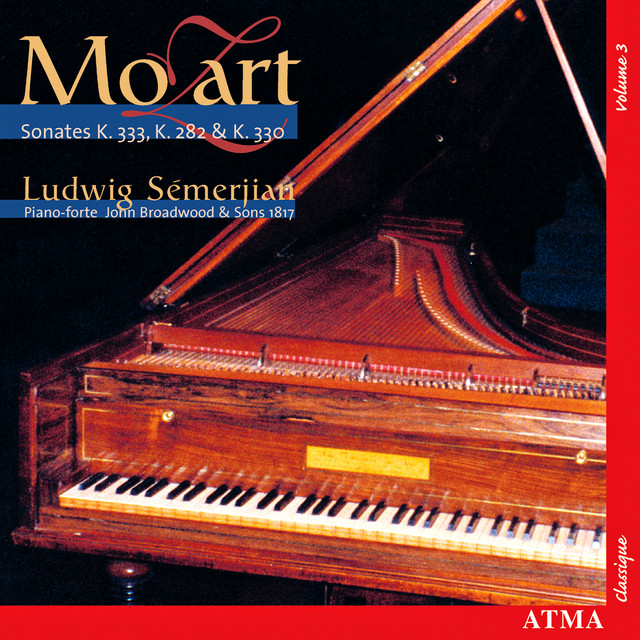 Mozart: Sonates pour piano, Vol. 3 (K.282, 330, 333)