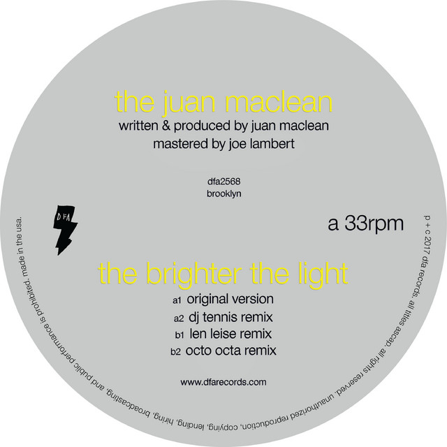 The Brighter the Light - DJ Tennis Remix album art