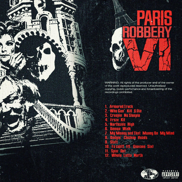 Обкладинка North Posse — PARIS ROBBERY VI