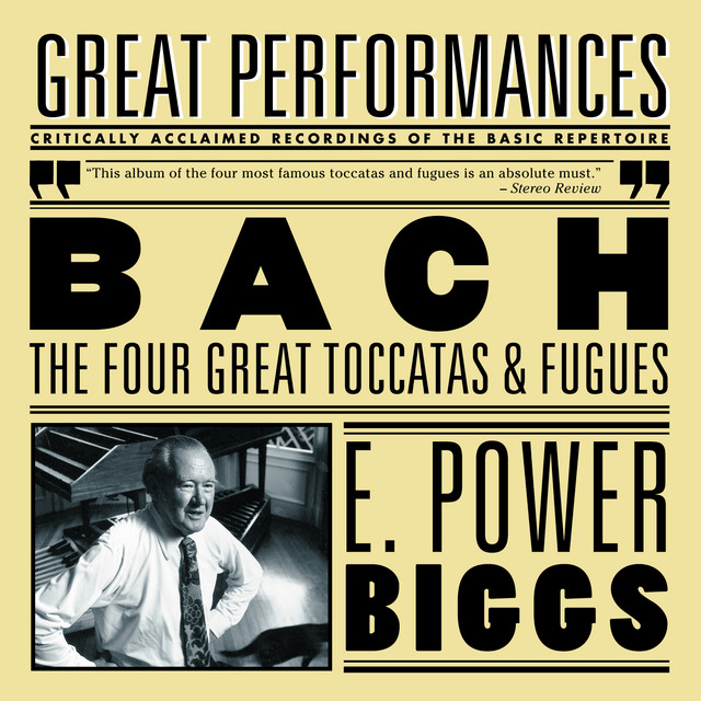 Bach: The 4 Great Toccatas & Fugues cover art