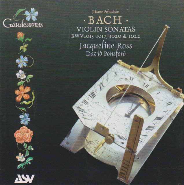 J.S. Bach: Violin Sonatas BWV 1015-1017, 1020 & 1022 cover art